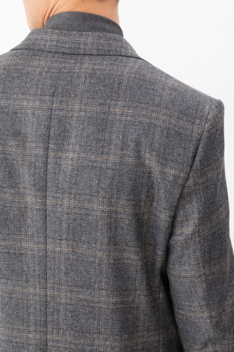 пиджак  из шерсти спереди