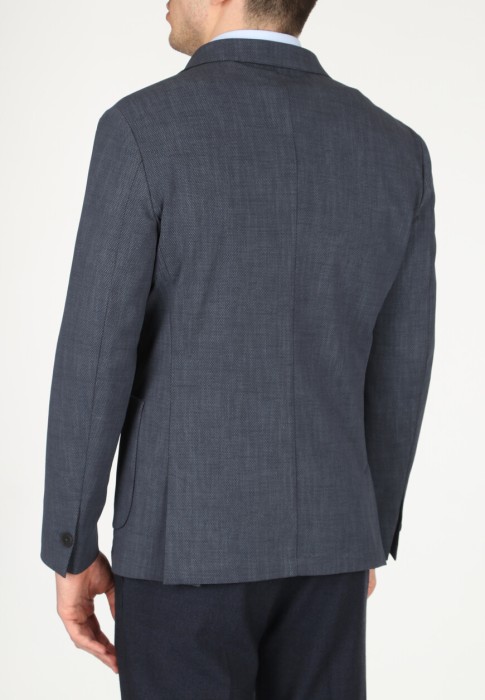 пиджак  из италии вид сбоку