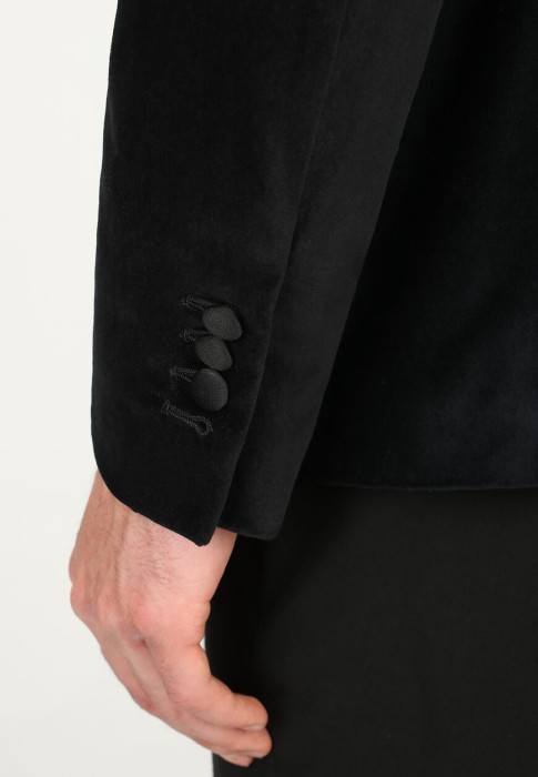 пиджак  для взрослого возраста с изнаночной стороны