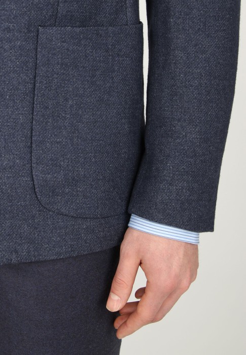 пиджак  из проверенных материалов спереди