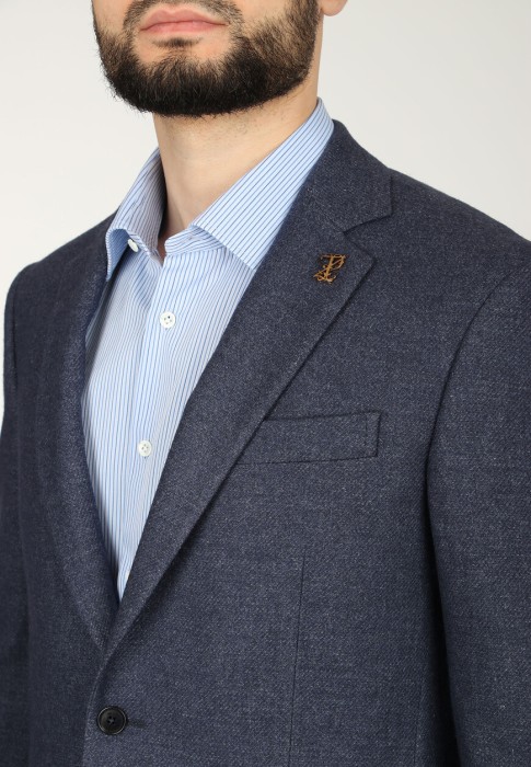 пиджак  для взрослого возраста с изнаночной стороны