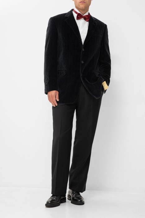 пиджак  из хлопка спереди