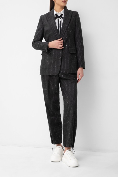 пиджак  из шерсти спереди