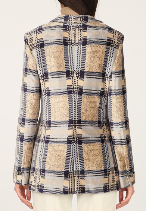 пиджак  из италии вид сбоку