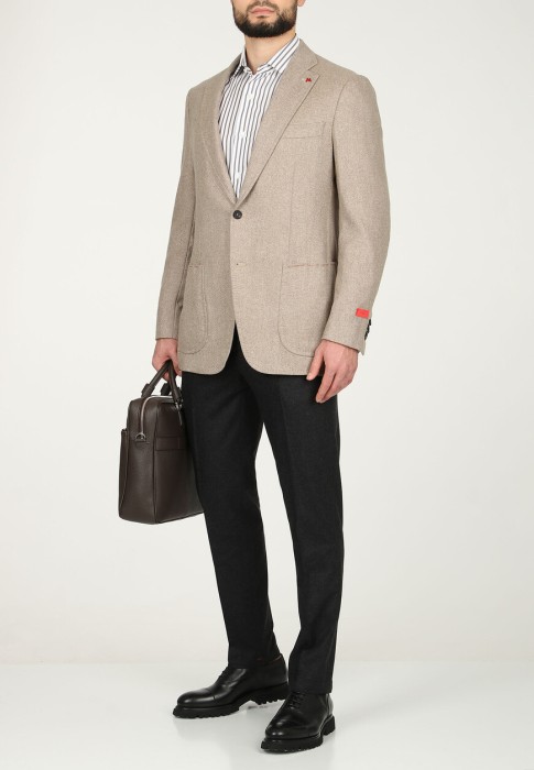 пиджак  из италии вид сбоку