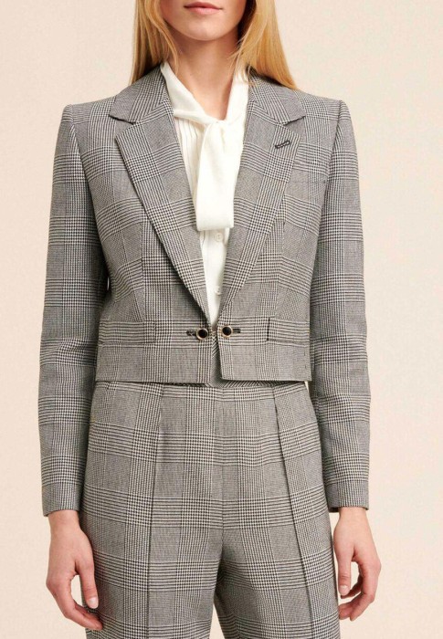 пиджак  от бренда luisa spagnoli вид слева