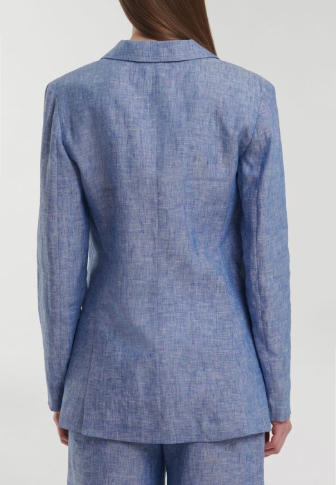 пиджак  из италии вид сбоку