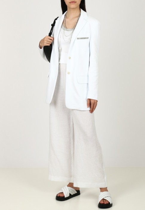 пиджак  из италии вид сбоку