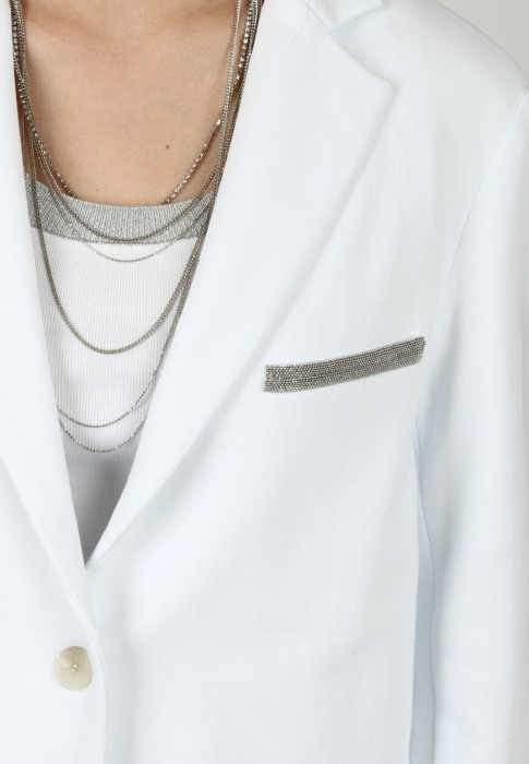 пиджак  из проверенных материалов спереди