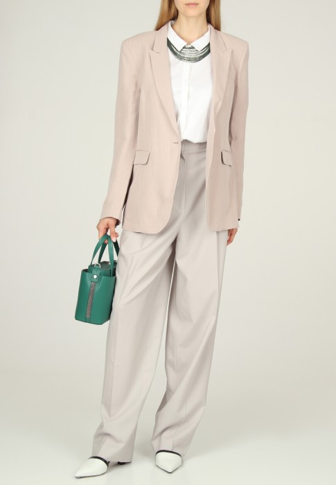 пиджак  из италии вид сбоку