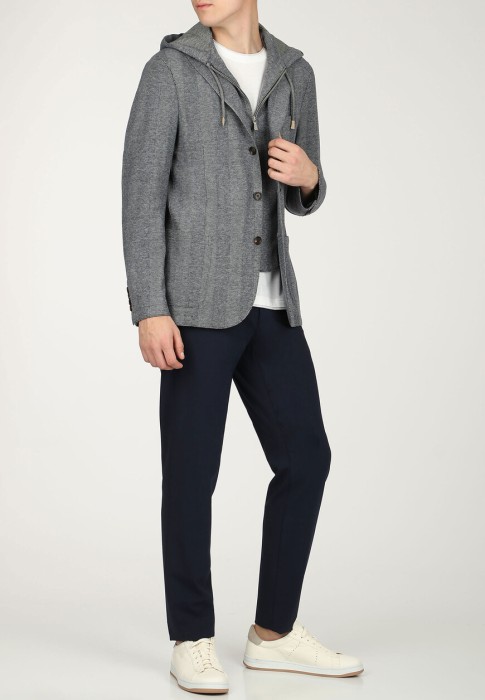 пиджак  из италии вид сбоку