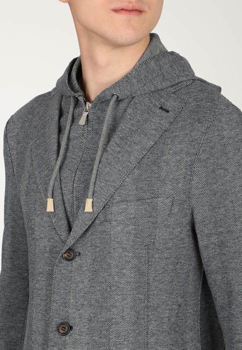 пиджак  универсального стиля с лицевой стороны