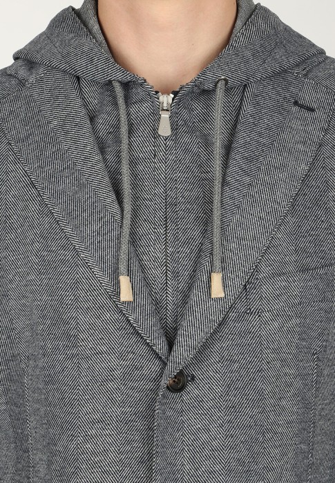 пиджак  для взрослого возраста с изнаночной стороны