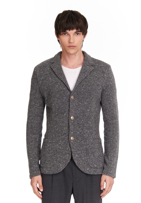 пиджак  из италии вид сбоку