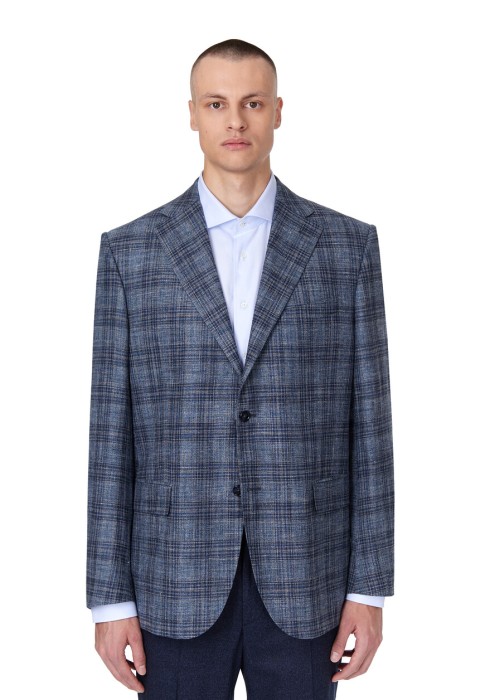 пиджак  из италии вид сбоку