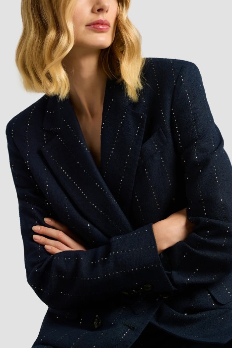 пиджак  из италии вид сбоку