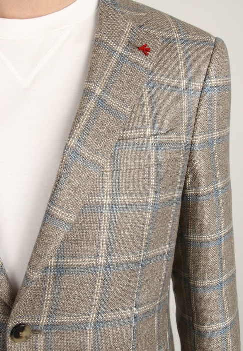 пиджак  из проверенных материалов спереди