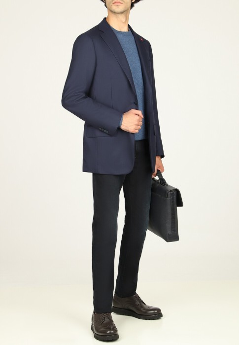 пиджак  от бренда isaia вид слева