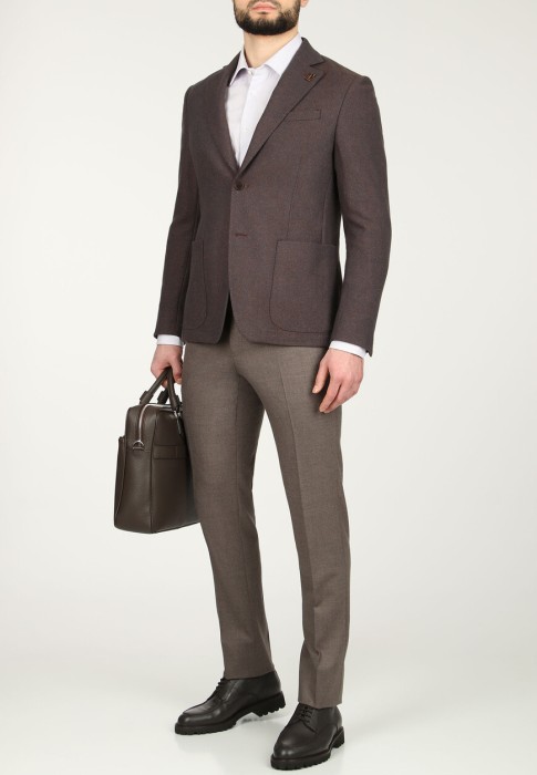 пиджак  из италии вид сбоку