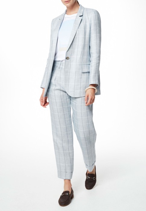 Товар голубого цвета с внутренней стороны