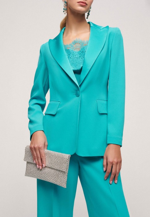 пиджак  от бренда luisa spagnoli вид слева