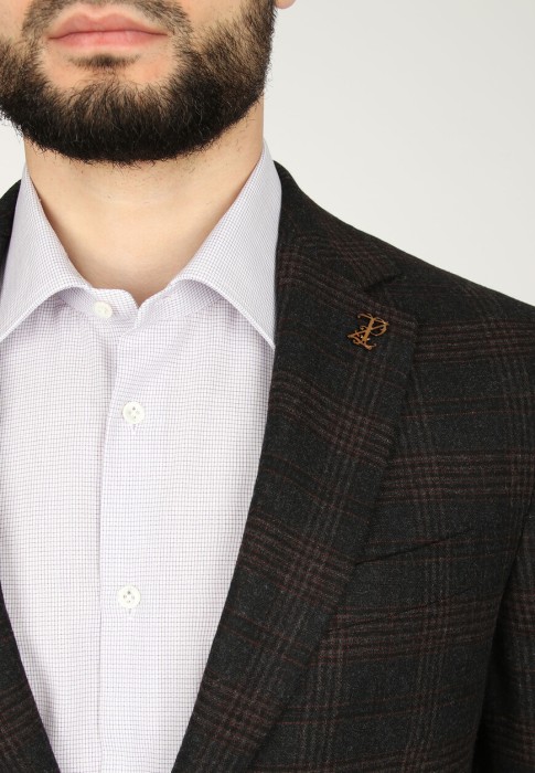 пиджак универсального стиля с лицевой стороны