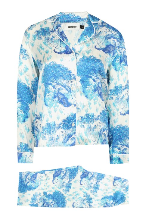 пижама  Pijama Blouse Long Sleeve Pijama Trousers фотография