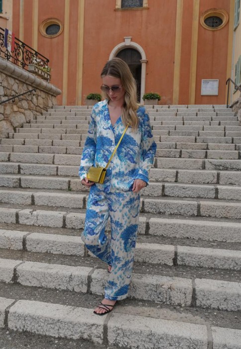 пижама  из италии вид сбоку