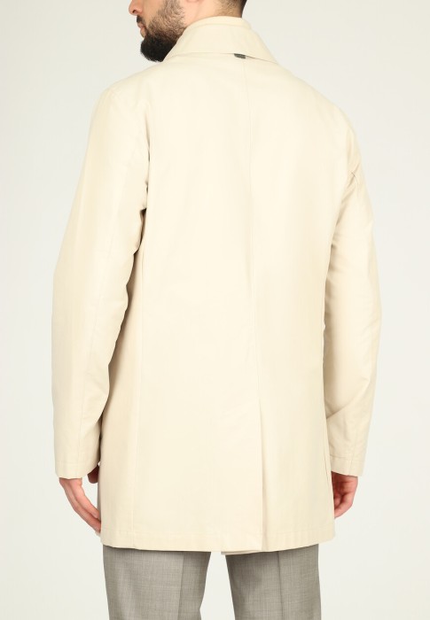 плащ  из италии вид сбоку