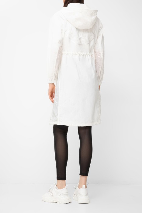 плащ  от бренда moncler вид слева