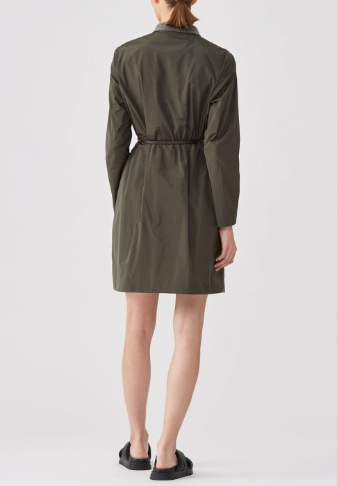 плащ  из италии вид сбоку