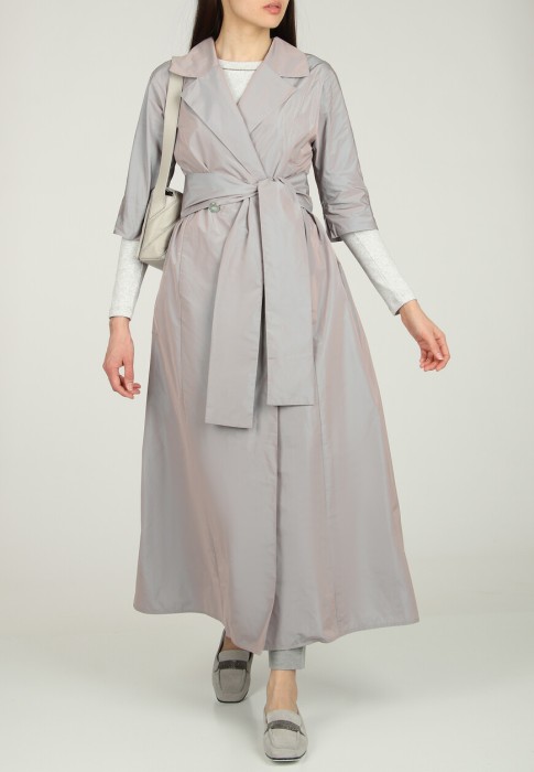 плащ  от бренда diego m вид слева