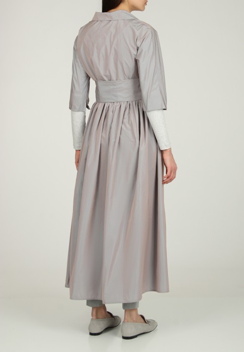 плащ  из италии вид сбоку