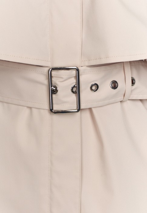 плащ  из проверенных материалов спереди