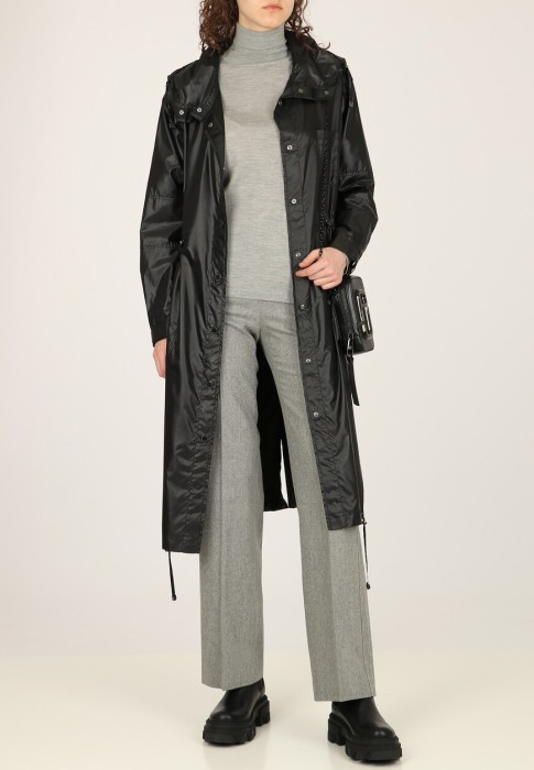 плащ  от бренда diego m вид слева