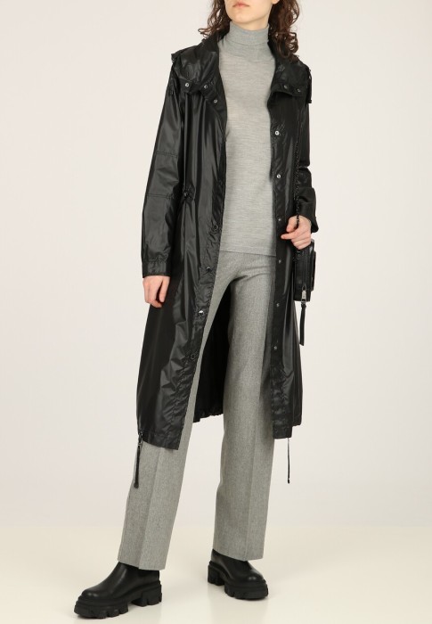 плащ  из италии вид сбоку