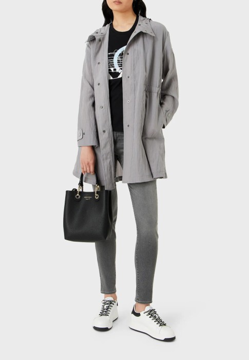 плащ  от бренда emporio armani вид слева