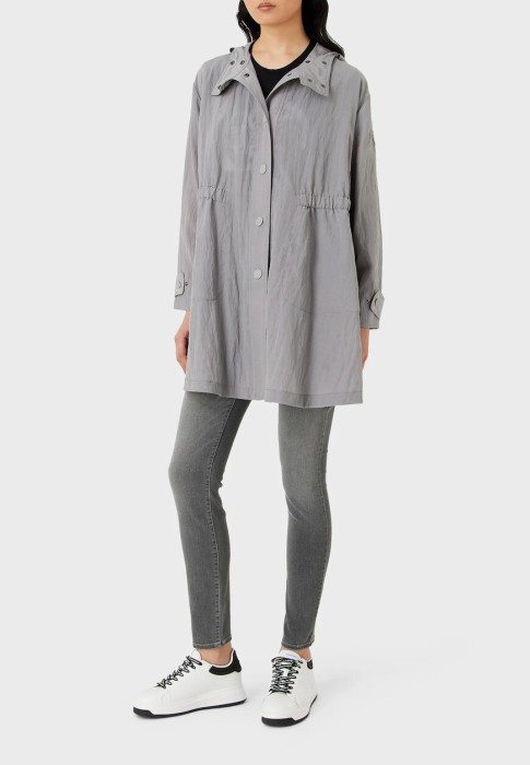 плащ  из италии вид сбоку