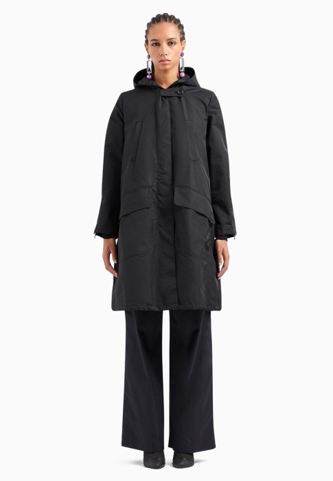 плащ  от бренда emporio armani вид слева