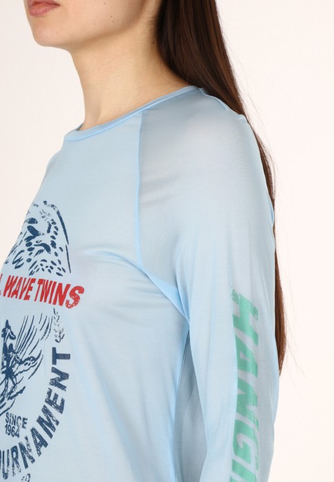 Товар голубого цвета с внутренней стороны