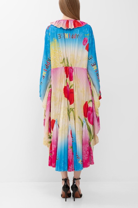 платье  цветной от бренда vetements вид слева