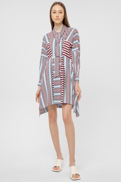 платье  дизайнерского кроя от бренда max mara вид слева