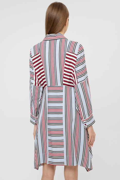 платье  дизайнерского кроя из италии вид сбоку