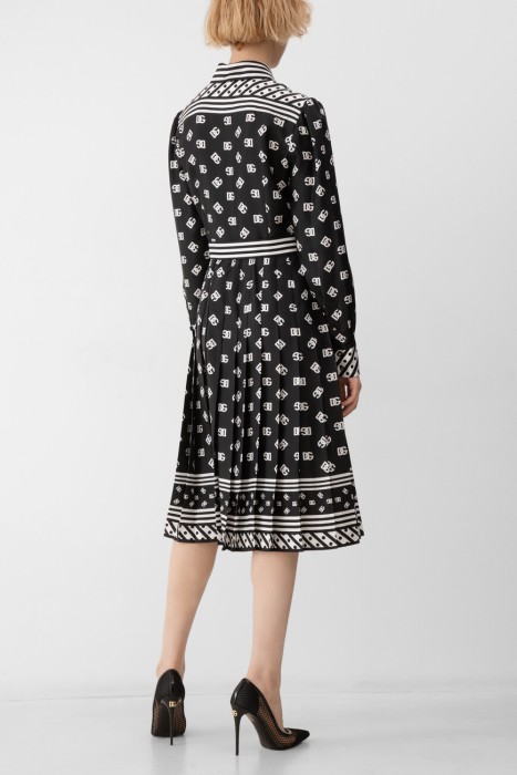 платье dolce&gabbana модель из коллекции dna от бренда dolce & gabbana вид слева