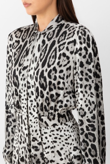 платье dolce&gabbana модель из коллекции everyday из италии вид сбоку