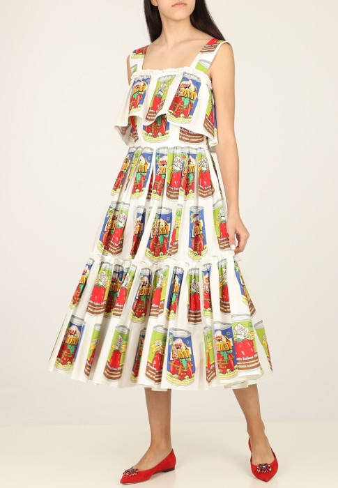 платье dolce&gabbana от бренда dolce & gabbana вид слева