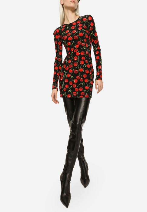 платье dolce&gabbana из италии вид сбоку