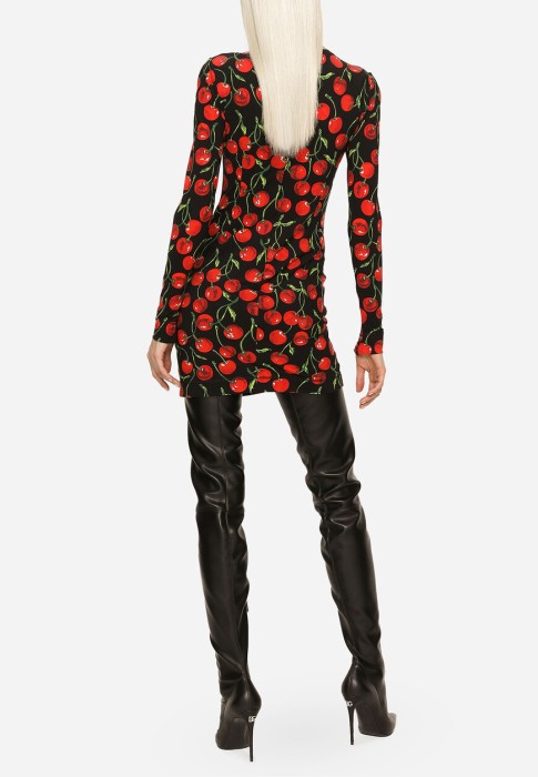 платье dolce&gabbana из проверенных материалов спереди