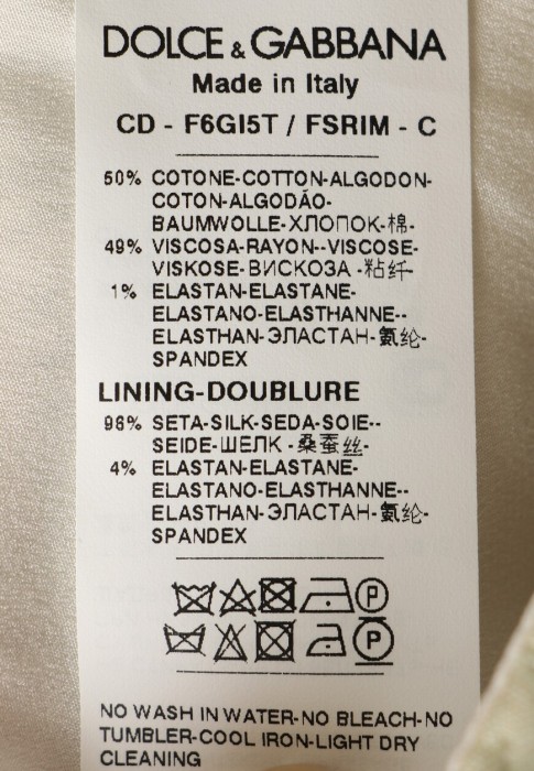 платье dolce&gabbana универсального стиля с лицевой стороны