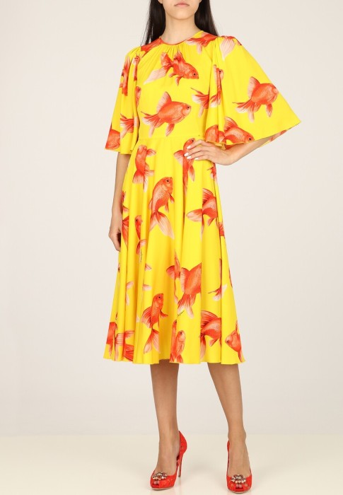 платье dolce&gabbana из италии вид сбоку